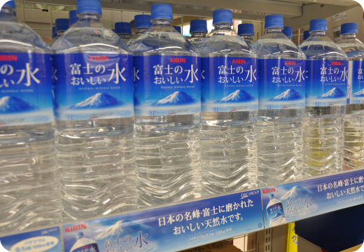 「CGCキリン 富士のおいしい水」を発売