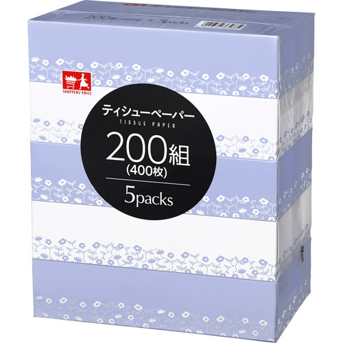 ショッパーズプライス ＢＯＸティシュ―ペーパー